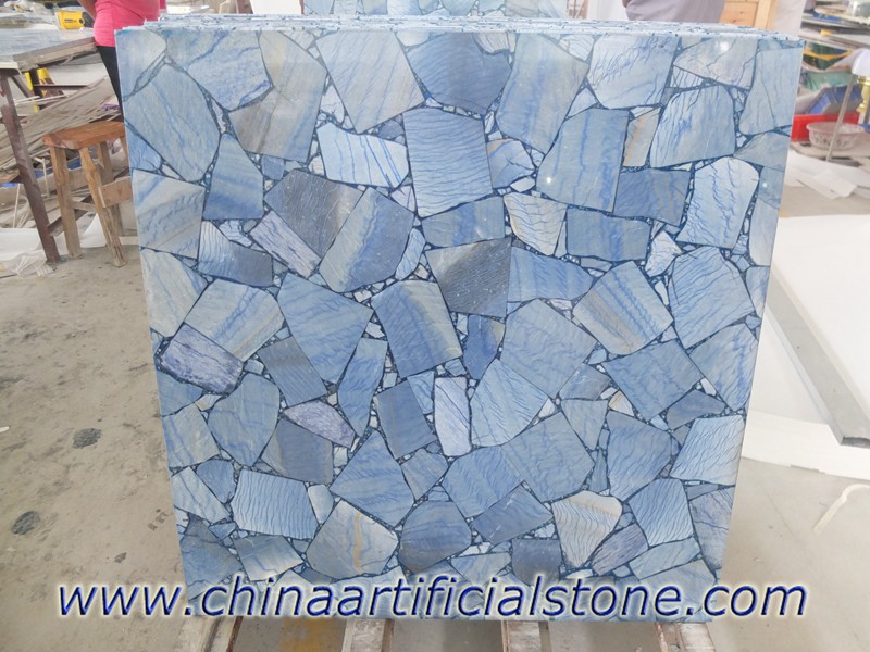 Blue Aventurine tiles