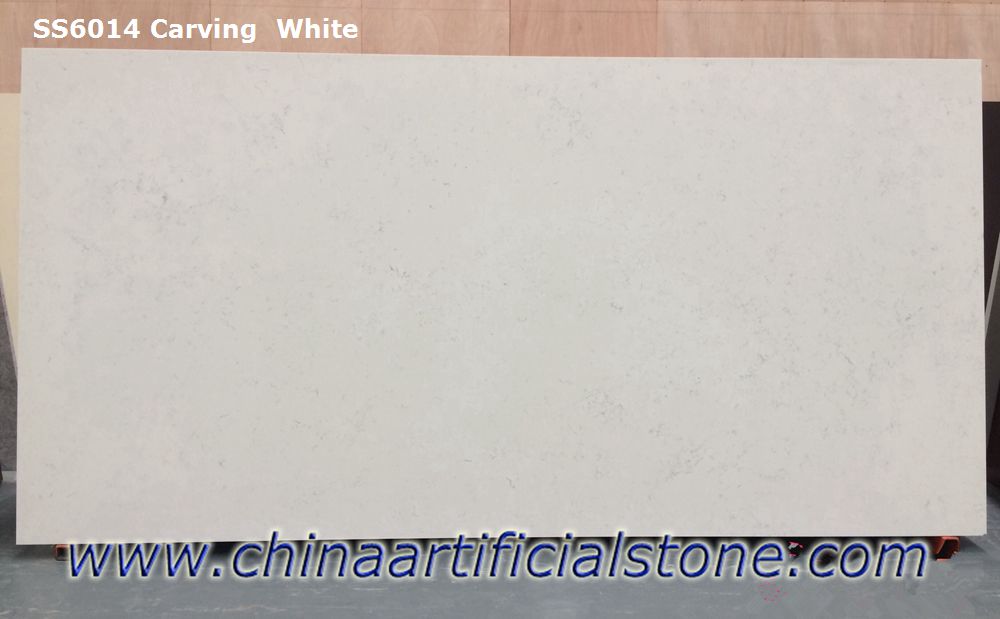 White Carrara Marble Look Quartz