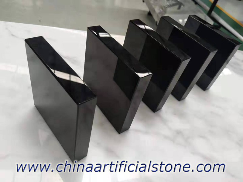 Black Marmoglass Crystallized Glass Panels