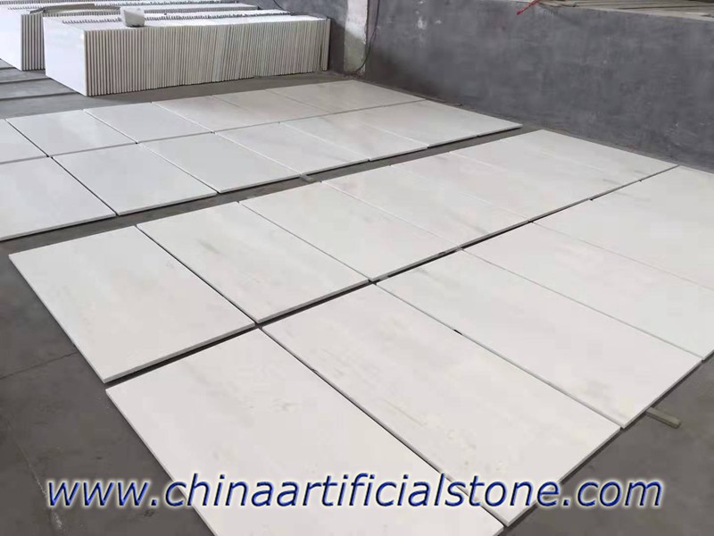 New Ariston White Marble Tiles 600x300
