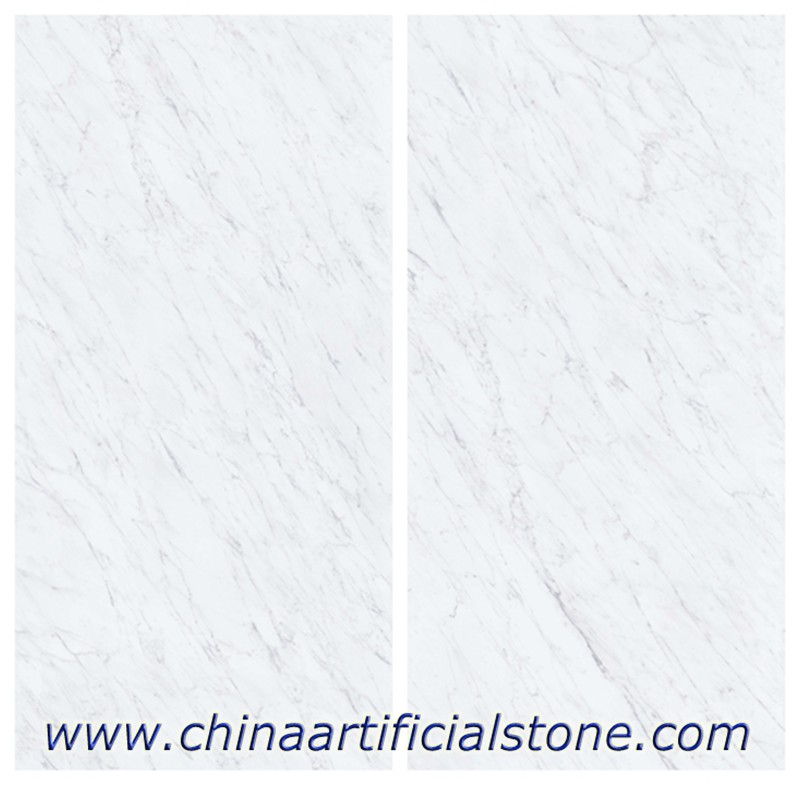 Carrara White Sintered Stone Slabs