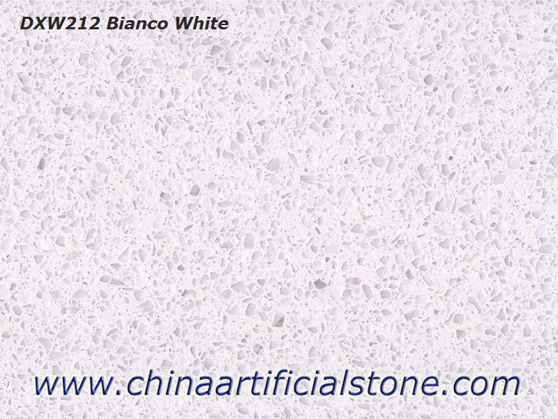 Pure White Concrete Terrazzo Floor Tiles