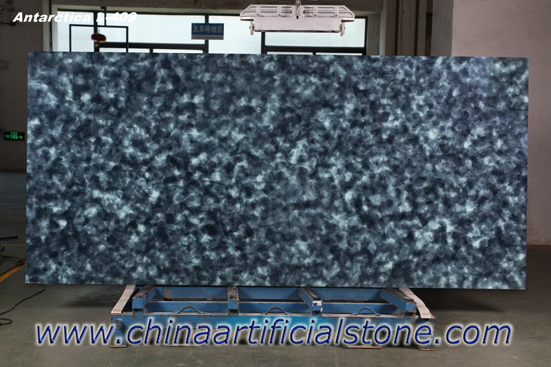 Antarcitica Sea Glass Jade glass2 Slabs for countertops JGL-409