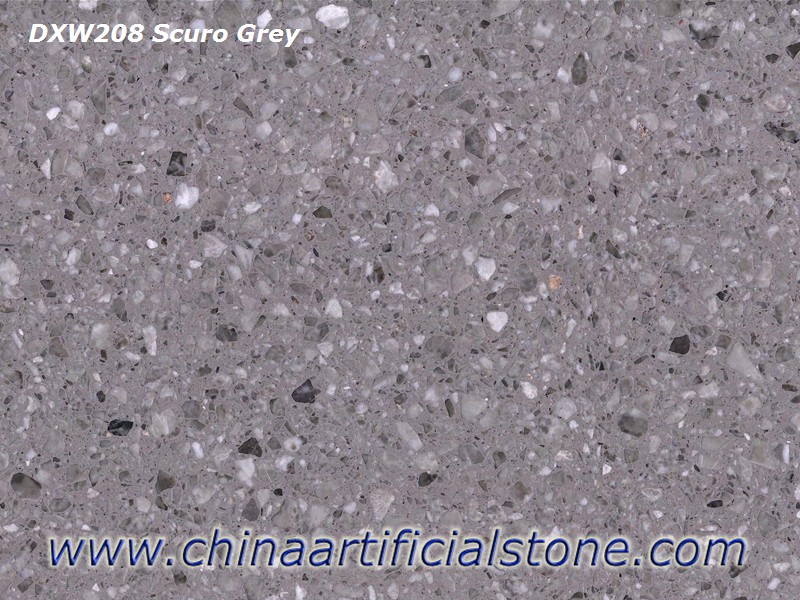 scuro terrazzo tile for floor and wall dxw208 